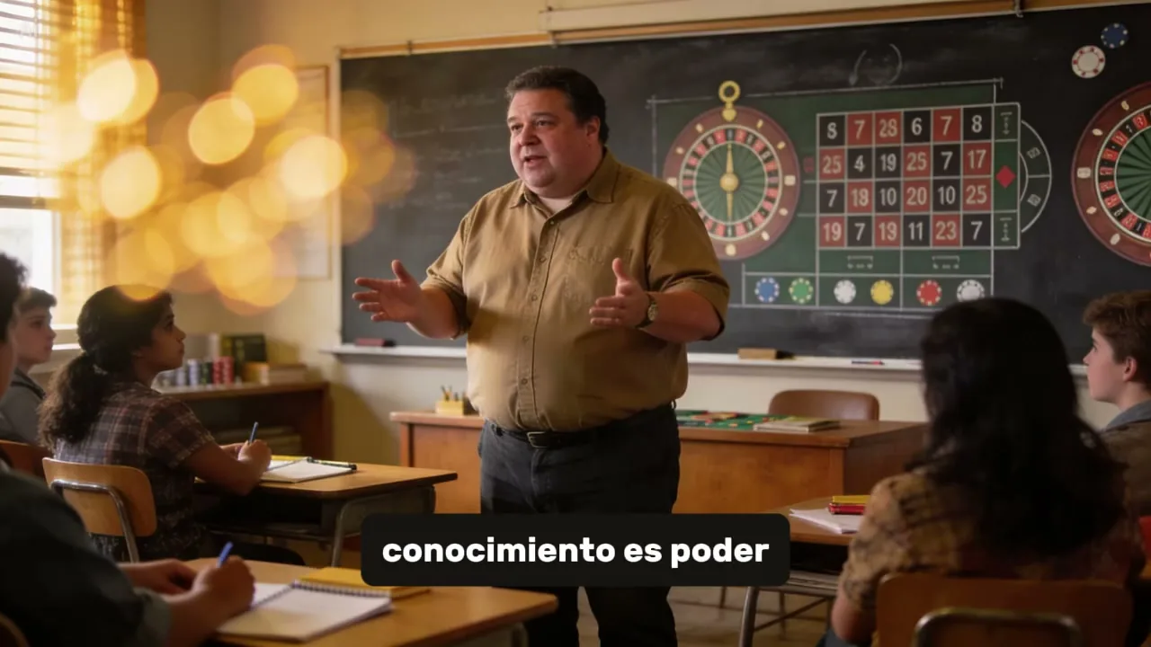 Jugador comprobando la certificación de una tragaperras antes de jugar