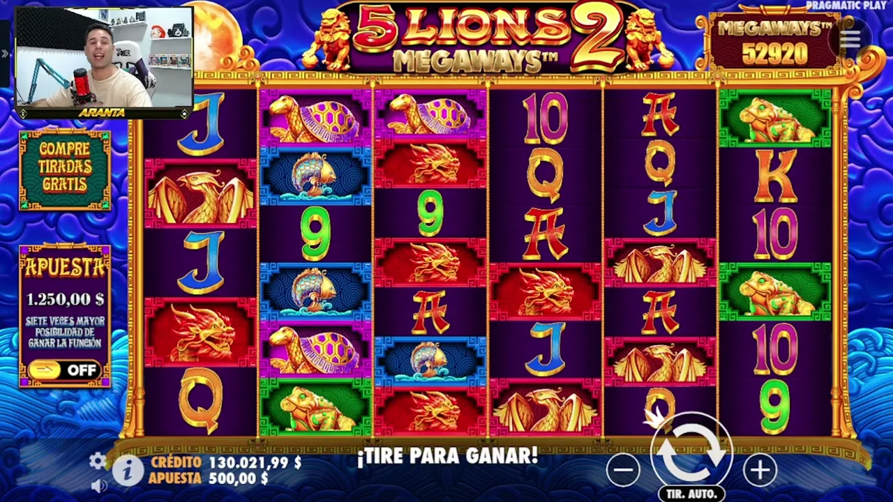 5 Lions Megaways — Pragmatic Play