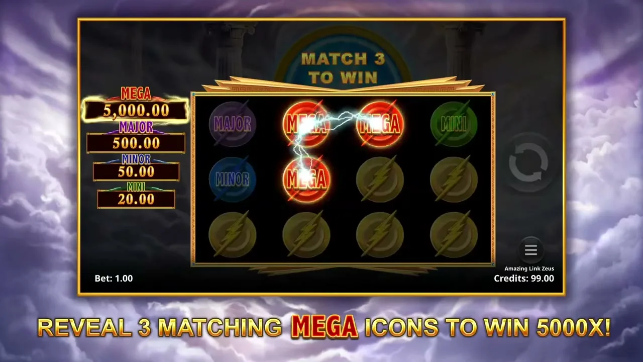 Amazing Link Zeus — SpinPlay Games