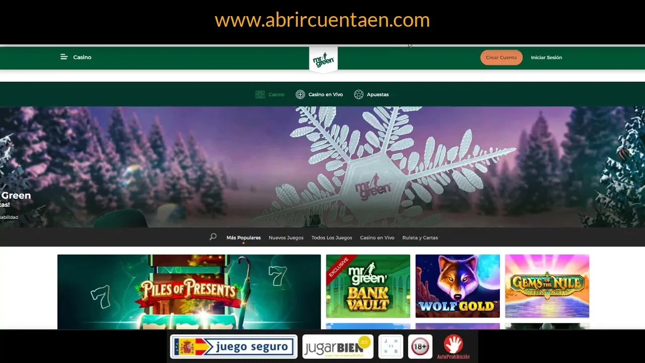 Mr Green — casino online
