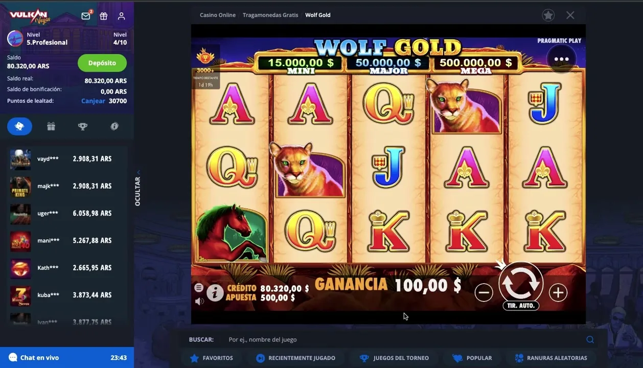 Wolf Gold — Pragmatic Play